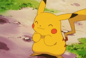Pikachu is happy for you!